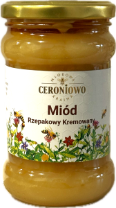 Miód Rzepakowy Kremowany 400g Cereniowo