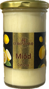 Miód z Cytryną owoce liofilizowane Ceroniowo 400 g