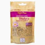 Fit słodycz kwiatowo-ziołowy Słodzik 100g Zamiennik Cukru erytrytol