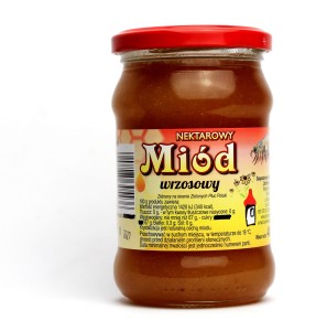 Miód Wrzosowy Nektarowy 400 g – produkt naturalny 