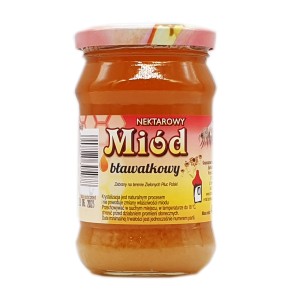 Miód z Bławatka  nektarowy 400 g – produkt naturalny