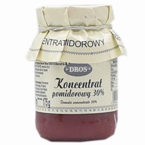 Koncentrat pomidorowy 30% 200ml/175g – DROS