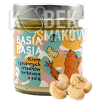 Krem z prażonych orzechowy nerkowca z solą BASIA BASIA - 200 g 