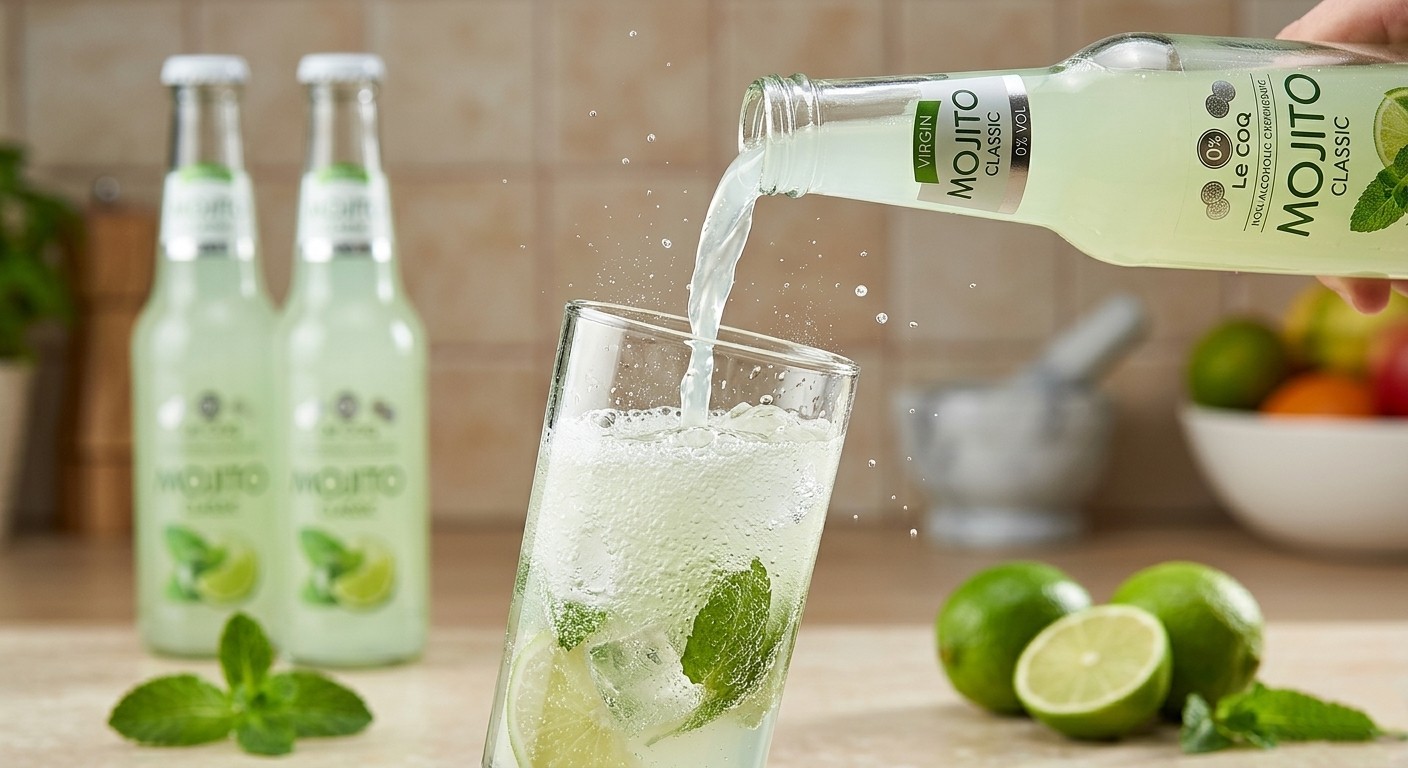 Bezalkoholowy koktajl MOJITO